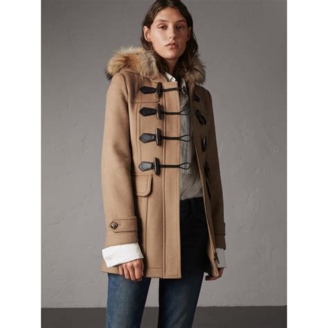 burberry duffle coat for women.